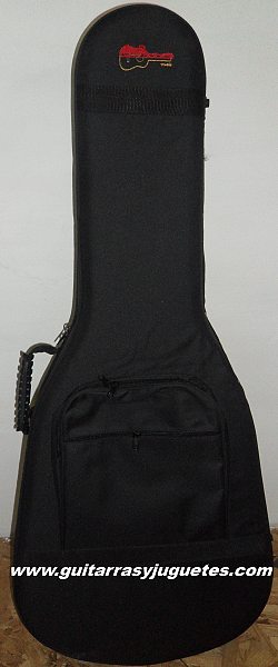 estuche liviano.para guitarra vista cerrado